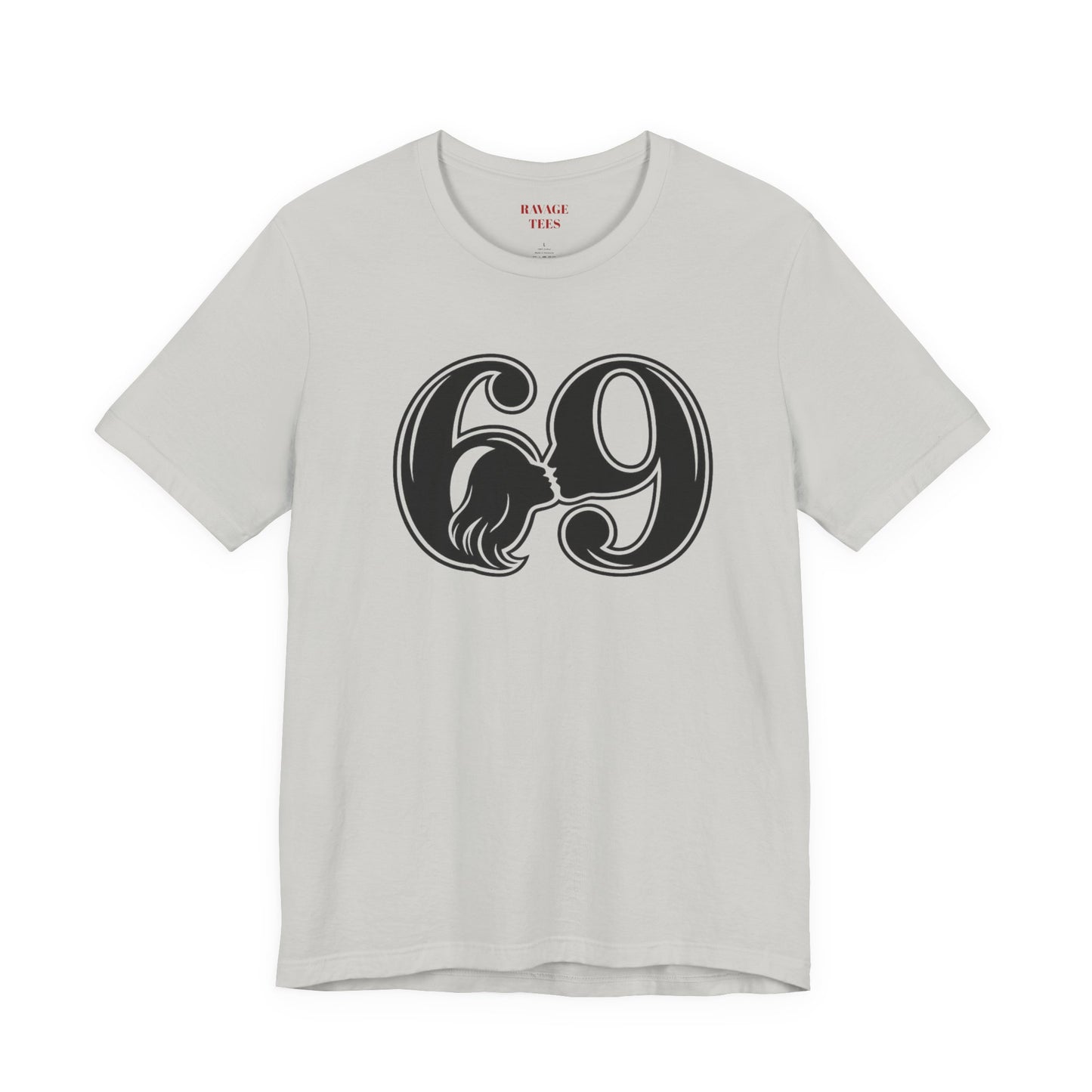 69 Retro Swirl Number Tee