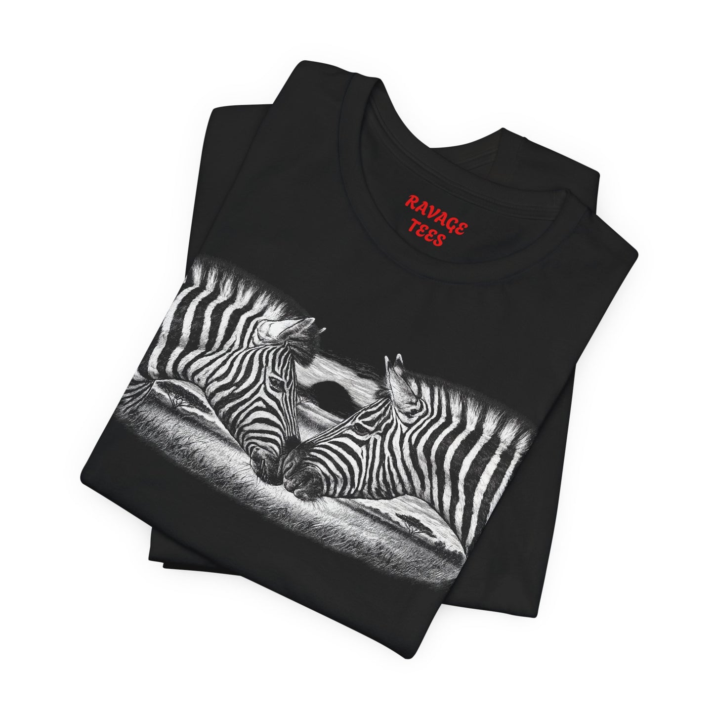 Zebra Heart Tee