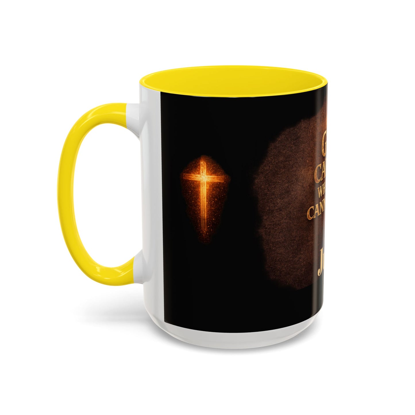 "God Carries What You Cannot Lift" Mug