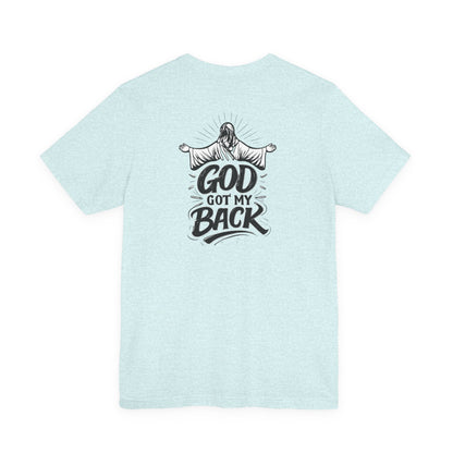 Faith Graphic Tee — 'God Got My Back' Christian T-Shirt