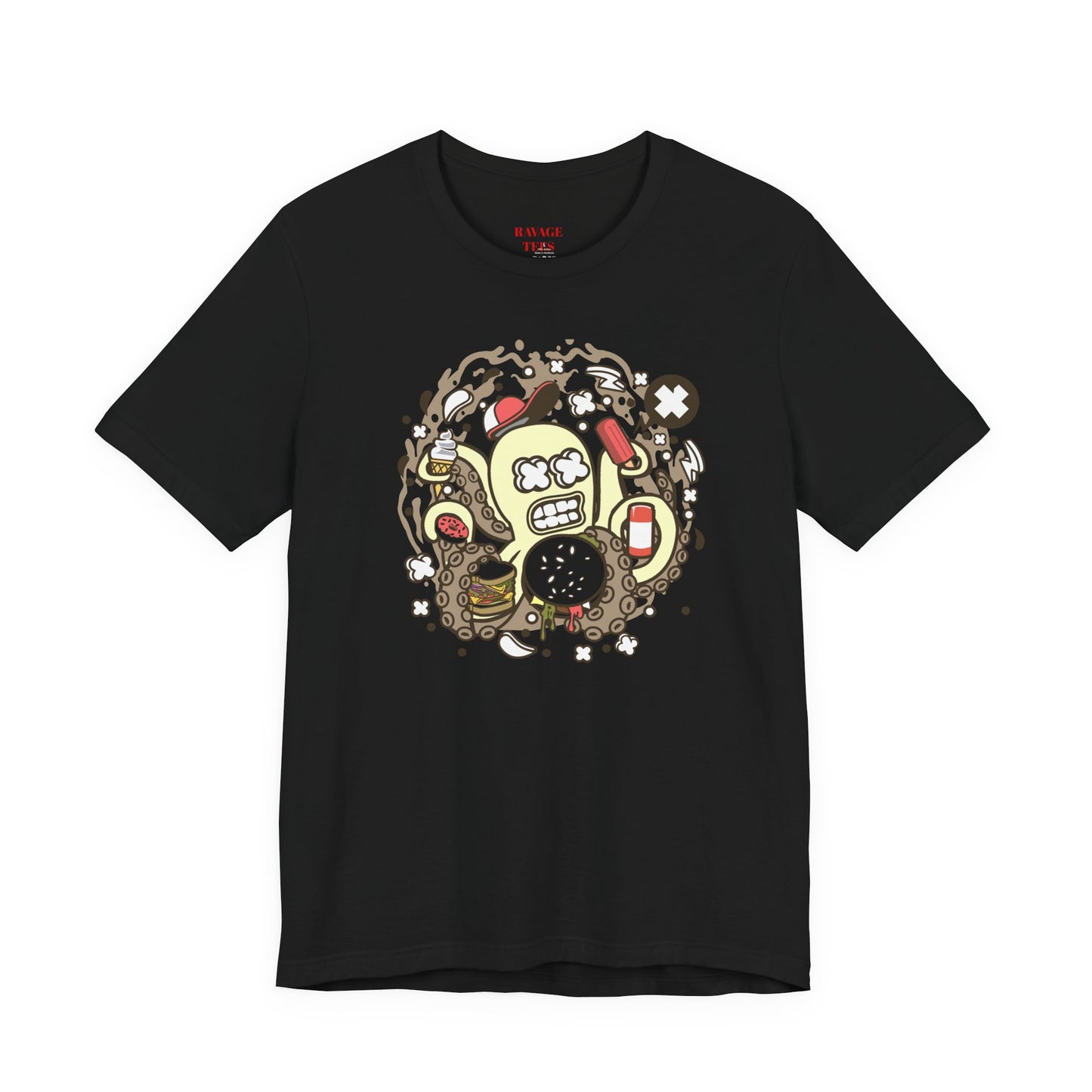 Junk Food Octopus Tee