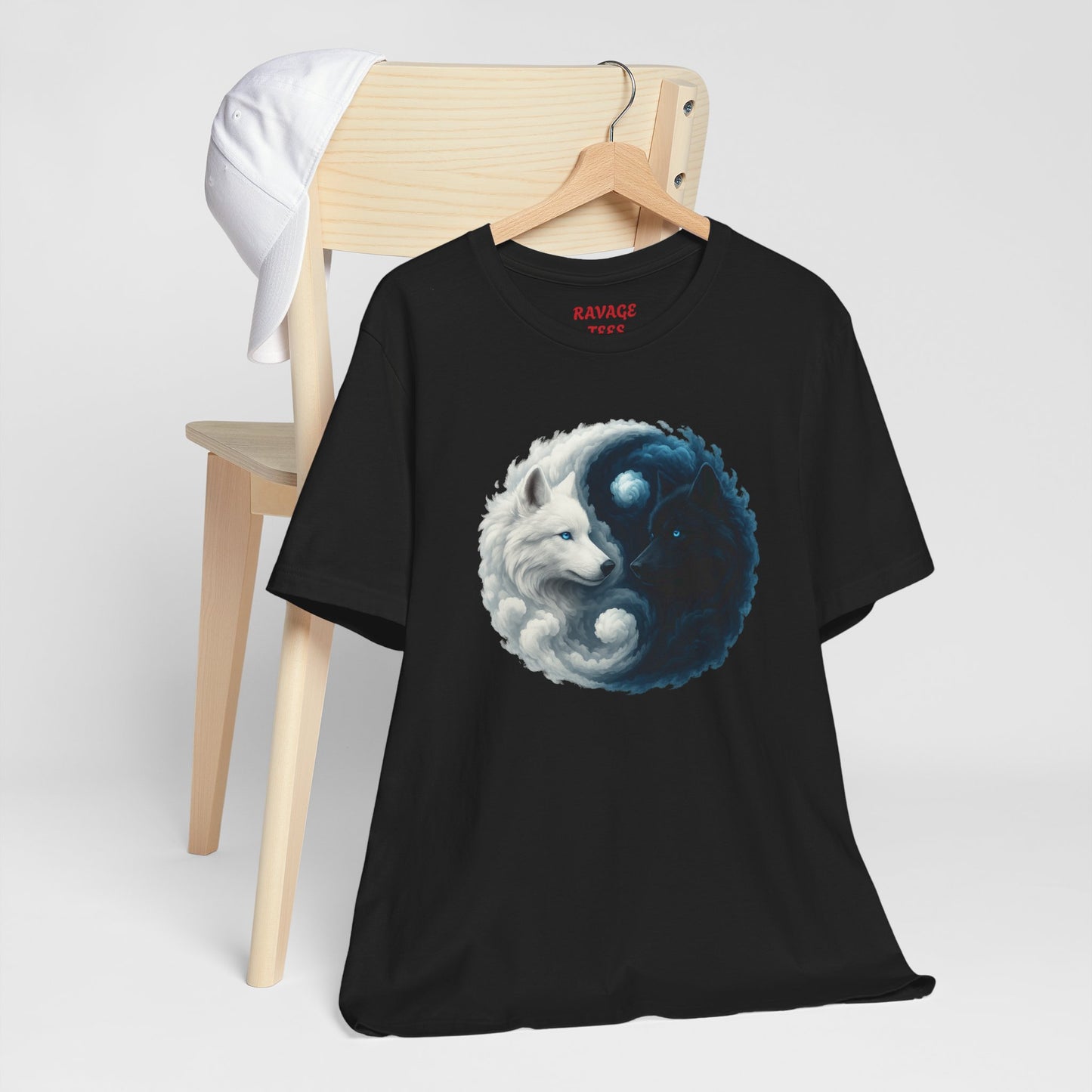 Yin Yang Wolves Tee