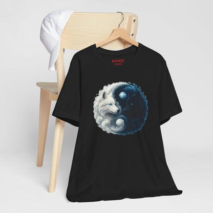Yin Yang Wolves Tee