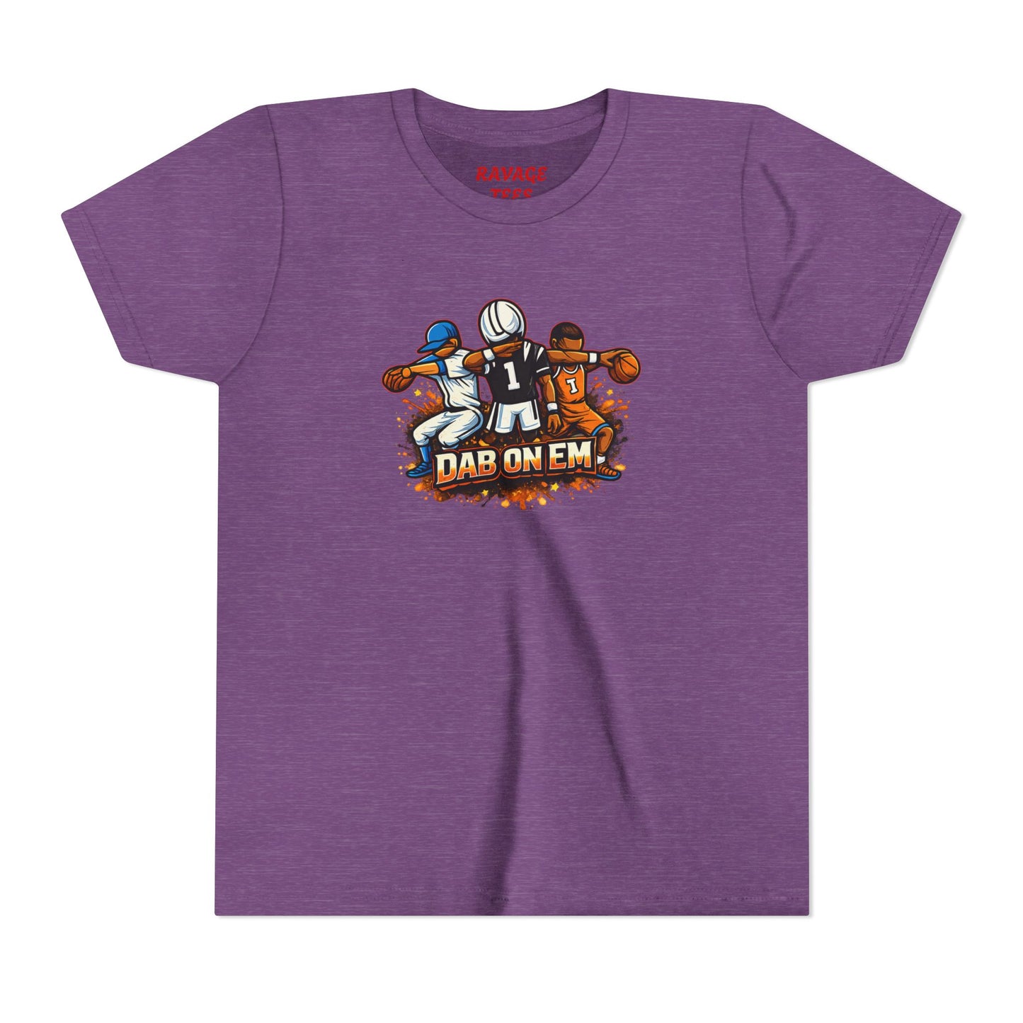 Youth Football Tee - 'Dab On Em' Kids Sports T-Shirt