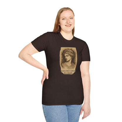ELEGANCE CARVED IN CHAOS TEE