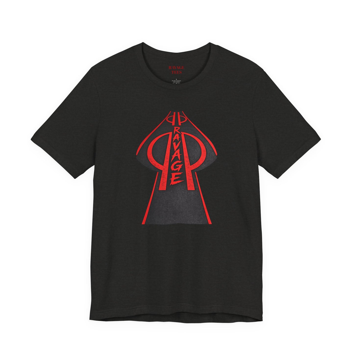 RAVAGE Black & Red Arrowhead Tee