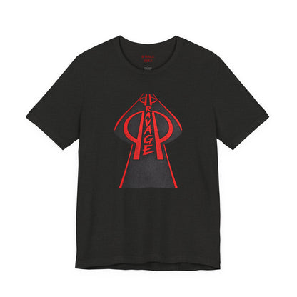RAVAGE Black & Red Arrowhead Tee