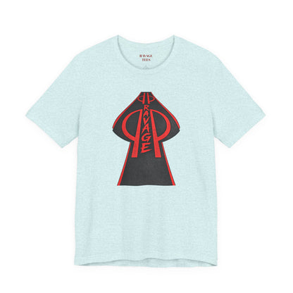 RAVAGE Black & Red Arrowhead Tee