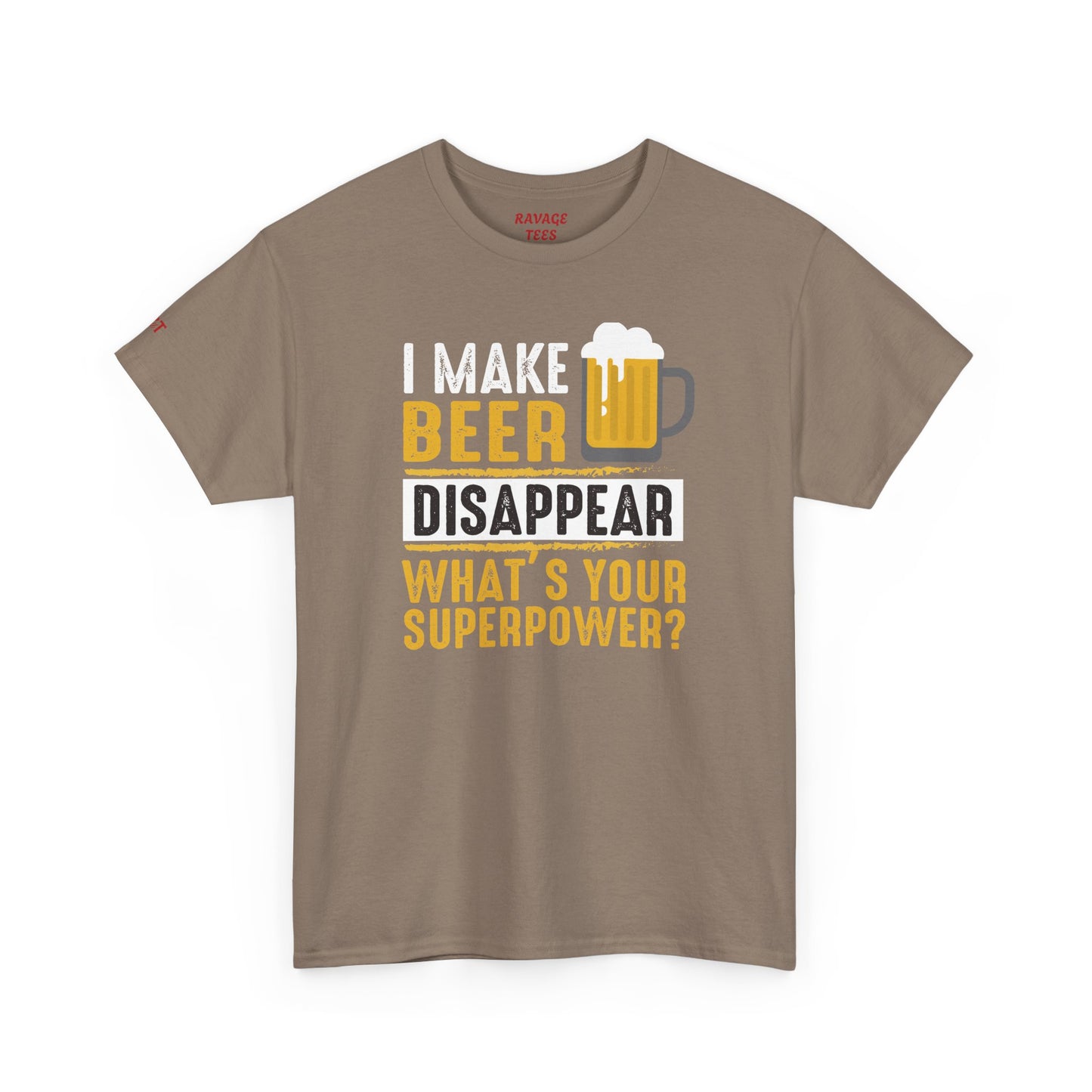 Unisex Beer Superpower Tee | Funny T-Shirt for Beer Lovers