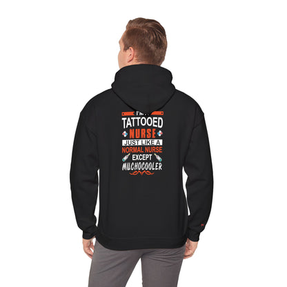 Tattooed Nurse Tee - Unisex Cotton Hoodie for Medical Professionals, Gifts for Nurses, Nurse Appreciation, Medical Humor Tee, Fun [...]