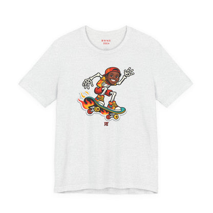 Skateboard Skeleton Tee