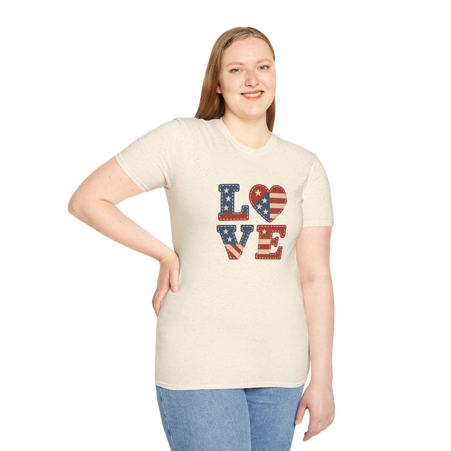 Soft Unisex Graphic Tee | Freedom & Love Shirt for Gifting & Daily Wear