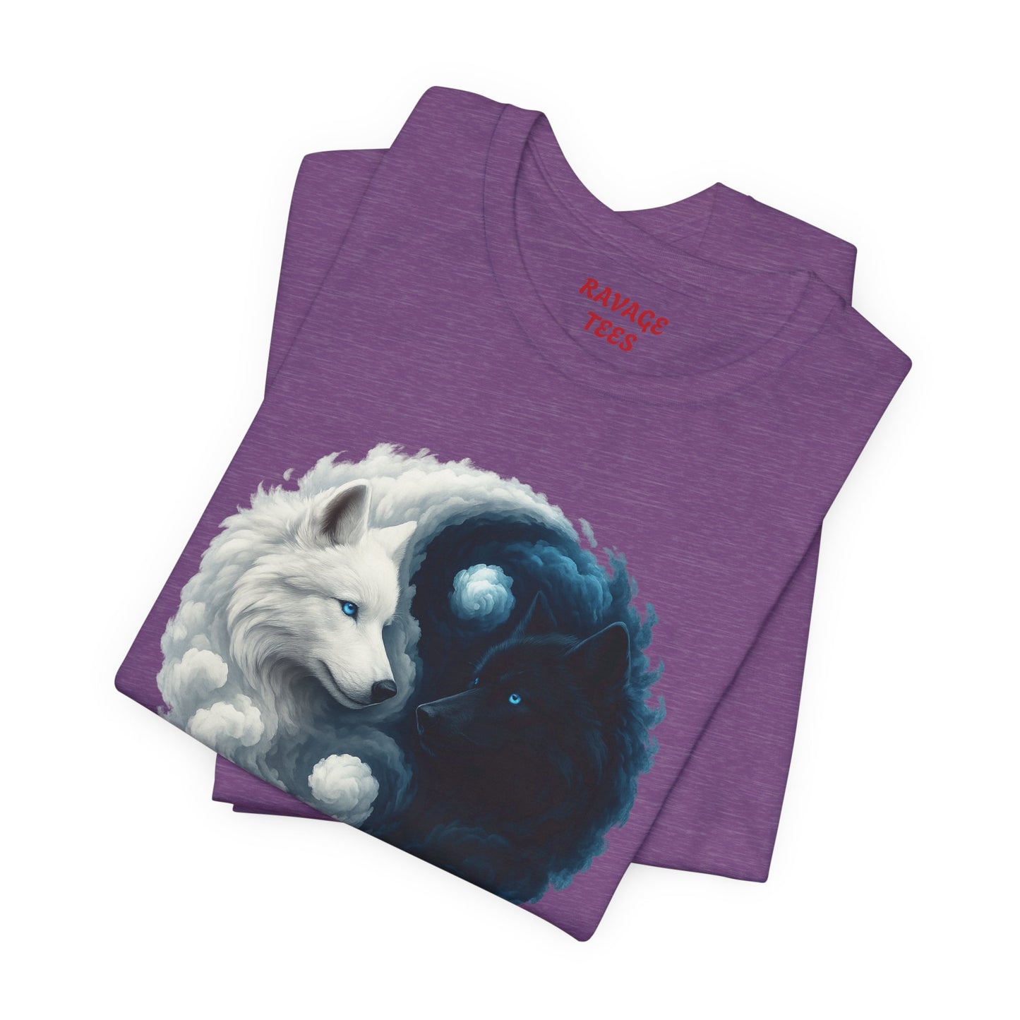 Yin Yang Wolves Tee