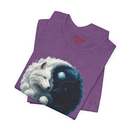 Yin Yang Wolves Tee