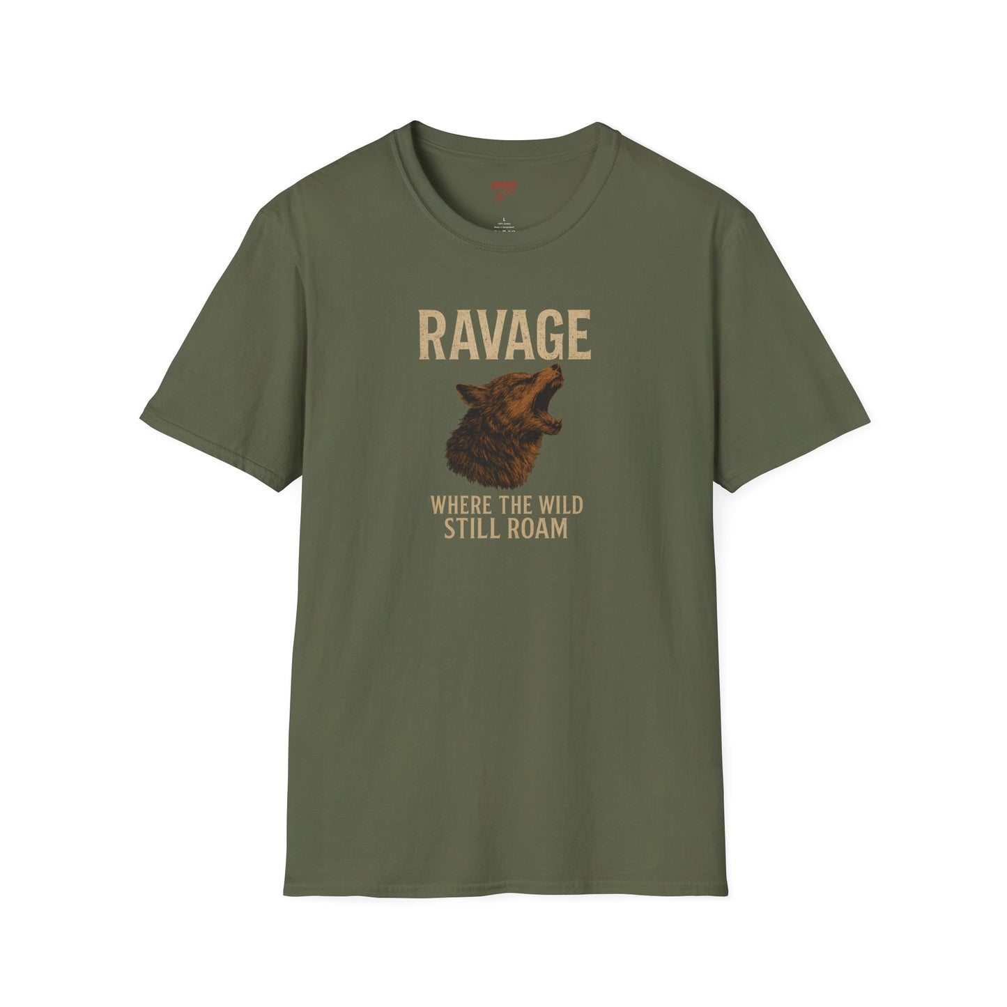 RAVAGE Where the Wild Still Roam Tee | Vintage Adventure Graphic T-Shirt, Unisex Outdoors Apparel, Camping & Nature Lovers Gift