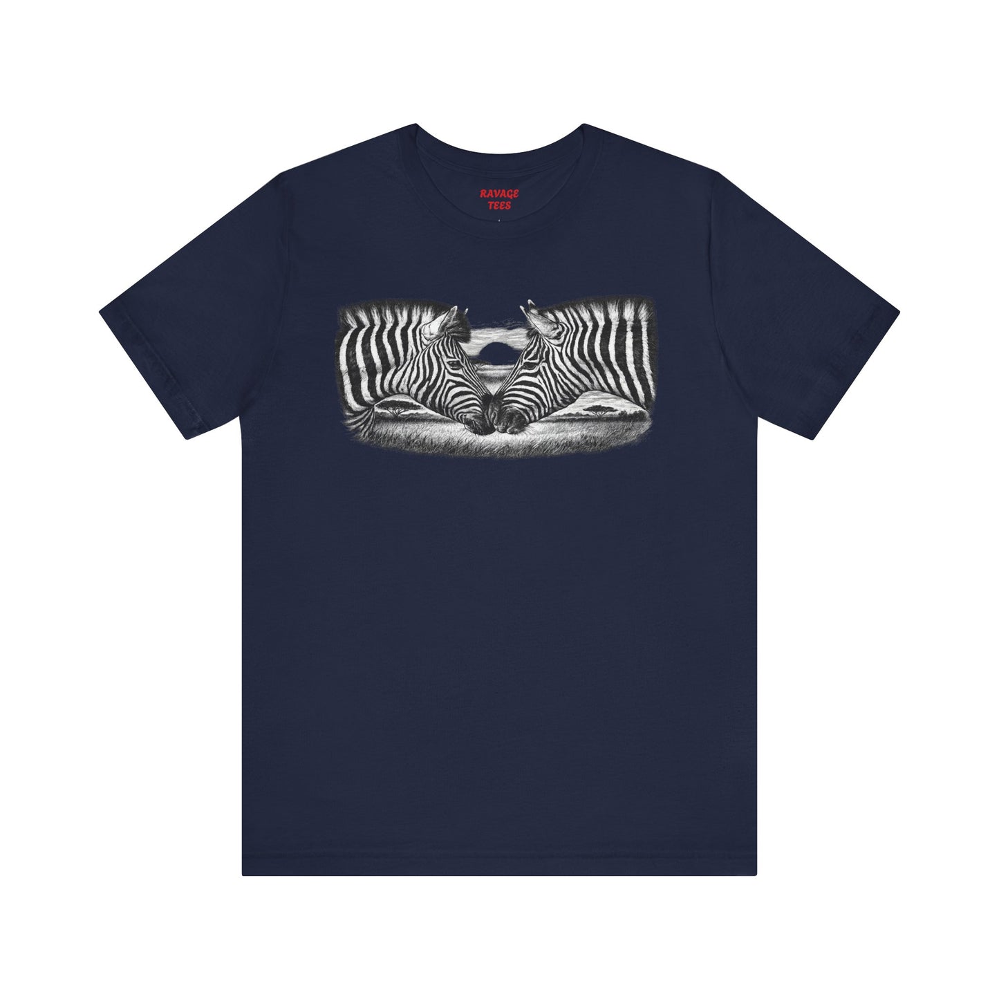Zebra Heart Tee