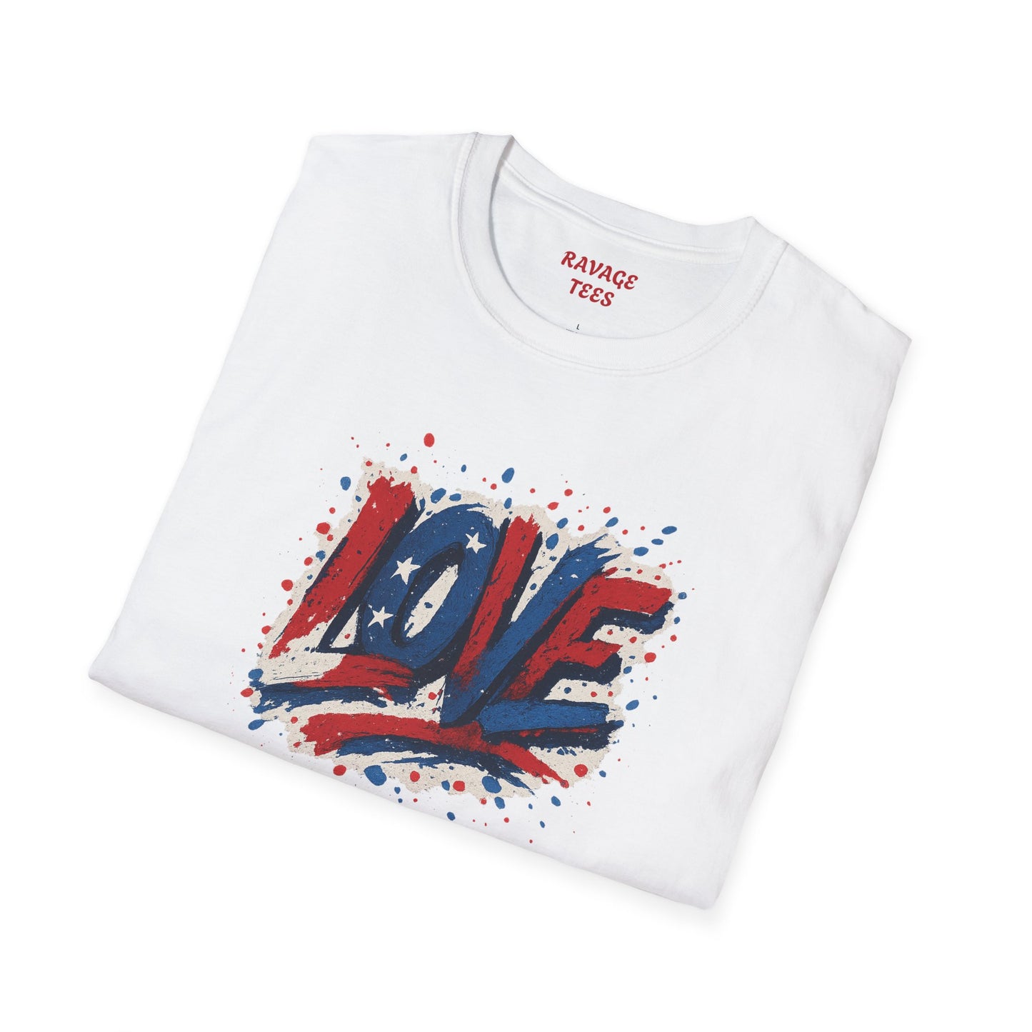 Soft Unisex Freedom & Love Graphic Tee | Gift & Daily Wear