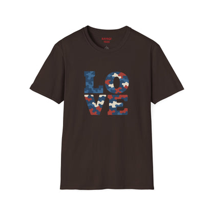 Soft Unisex Freedom & Love Graphic Tee | Gift & Daily Wear