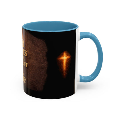 "God Carries What You Cannot Lift" Mug