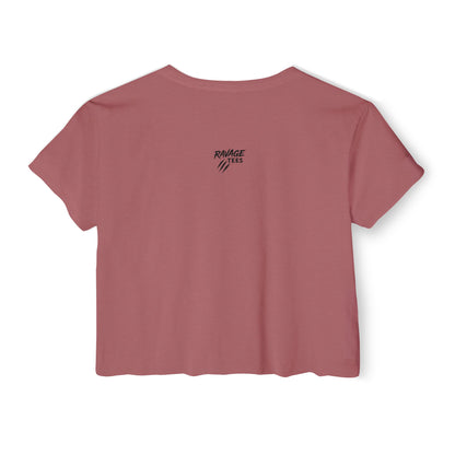 RAVAGE Crop Top: "Land of the Free"