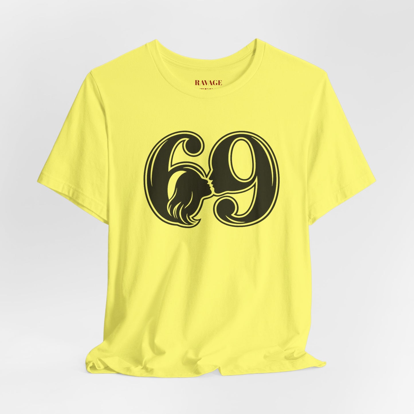 69 Retro Swirl Number Tee