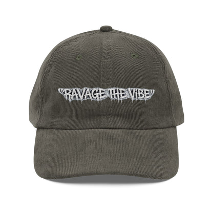 "Ravage The Vibe" Embroidered Vintage Cap
