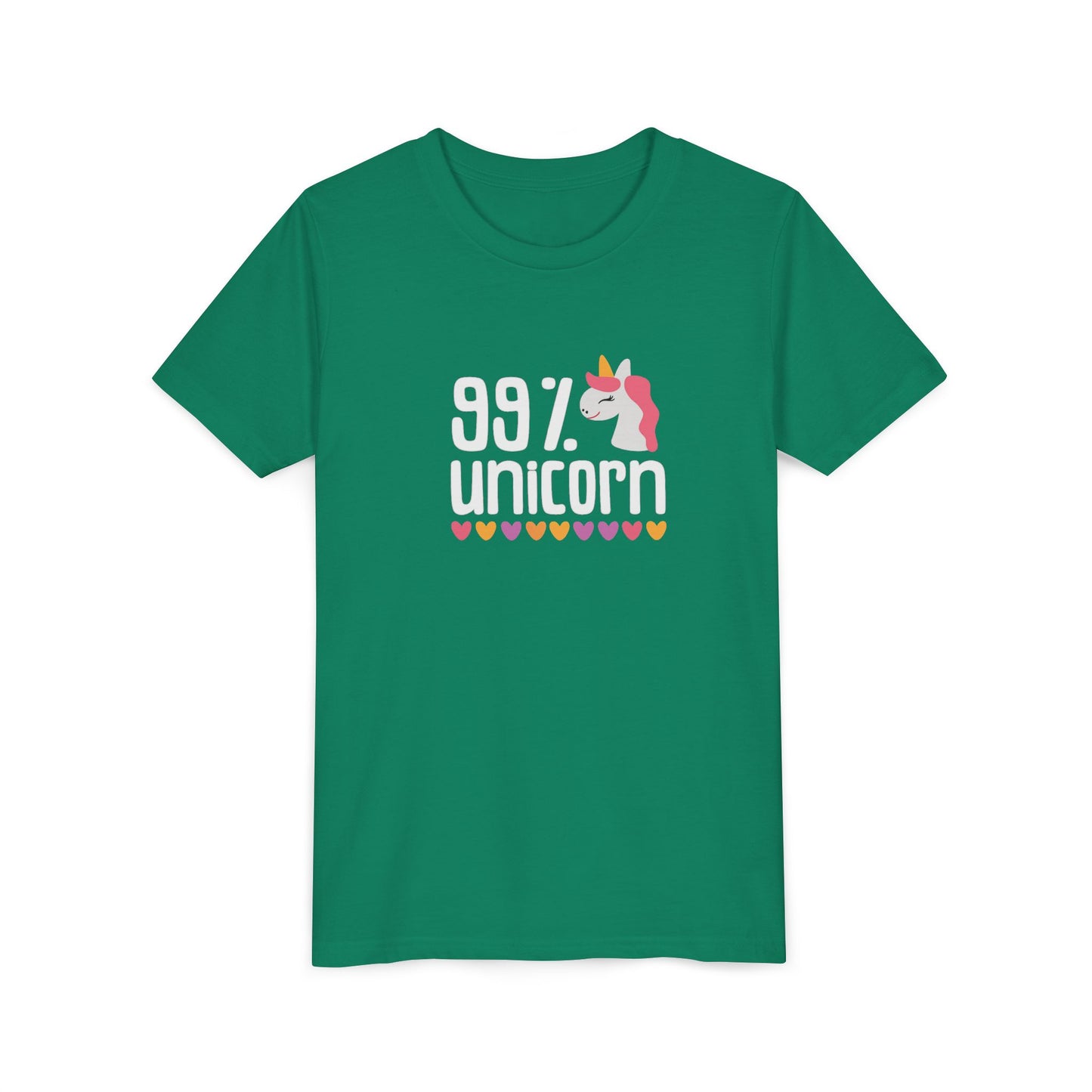 99% Unicorn Youth Tee - Fun & Whimsical Shirt for Kids