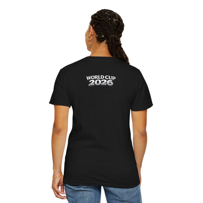 World Cup 2026 Vintage Soccer T-Shirt — USA Canada Mexico Tournament Tee