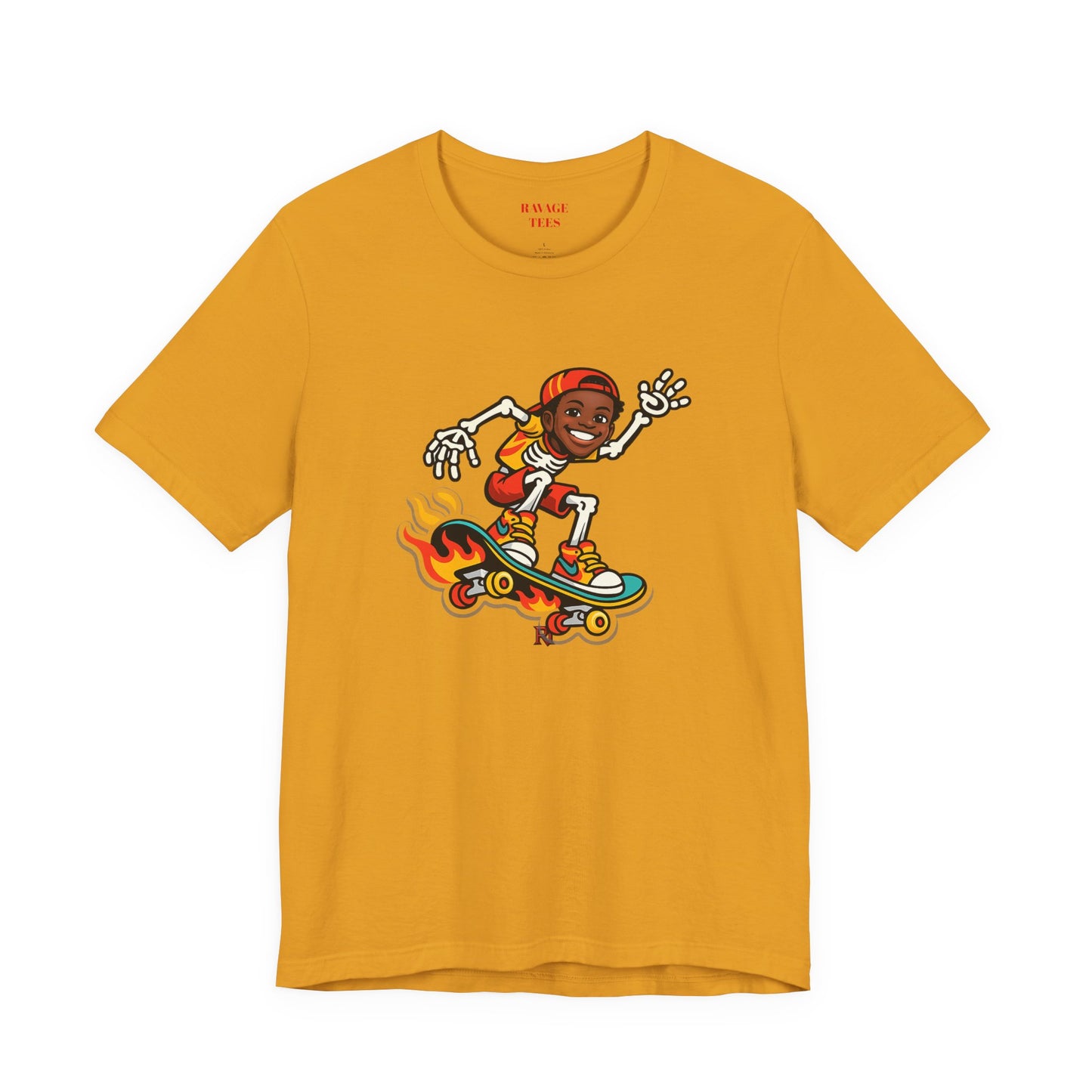 Skateboard Skeleton Tee