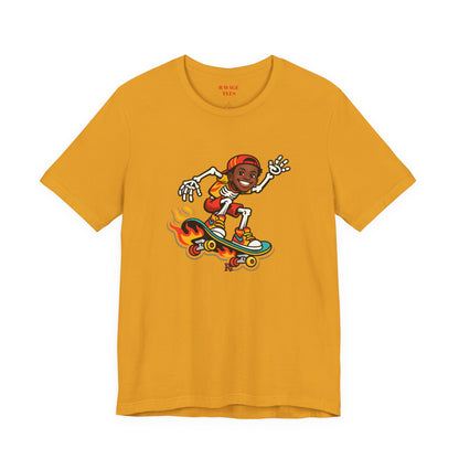 Skateboard Skeleton Tee