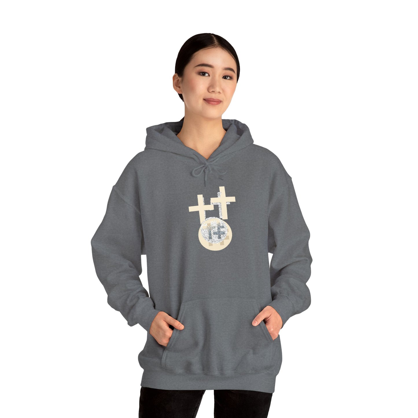 Calvary Cross Unisex Hoodie – Faith-Based Apparel, Christian Symbol Tee, Everyday Casual Wear, Inspirational Gift