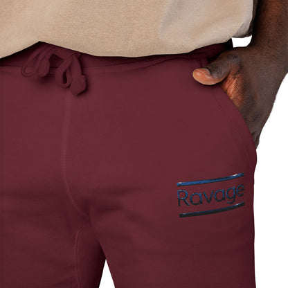 Ravage Embroidered Fleece Sweatpants — Cozy Joggers