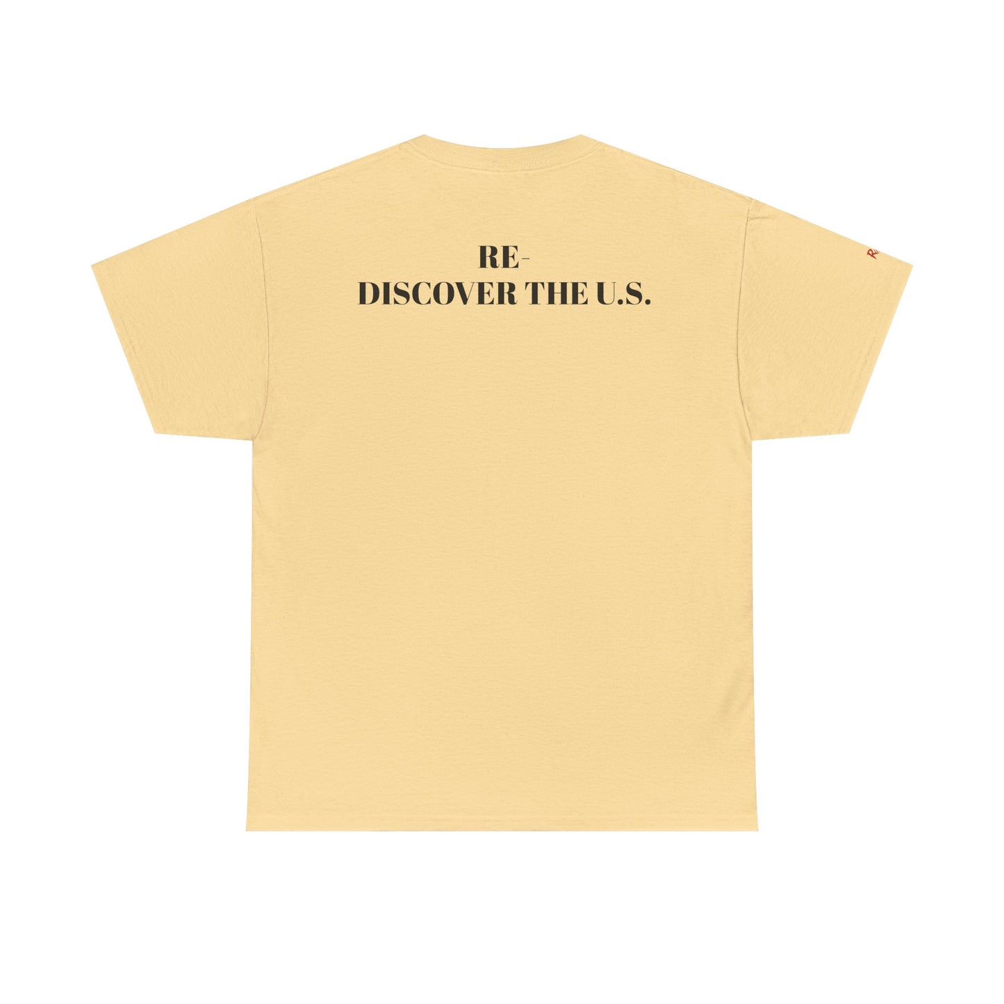 Re-Discover the U.S. Travel T-Shirt, Adventure Tee, USA Discovery Shirt