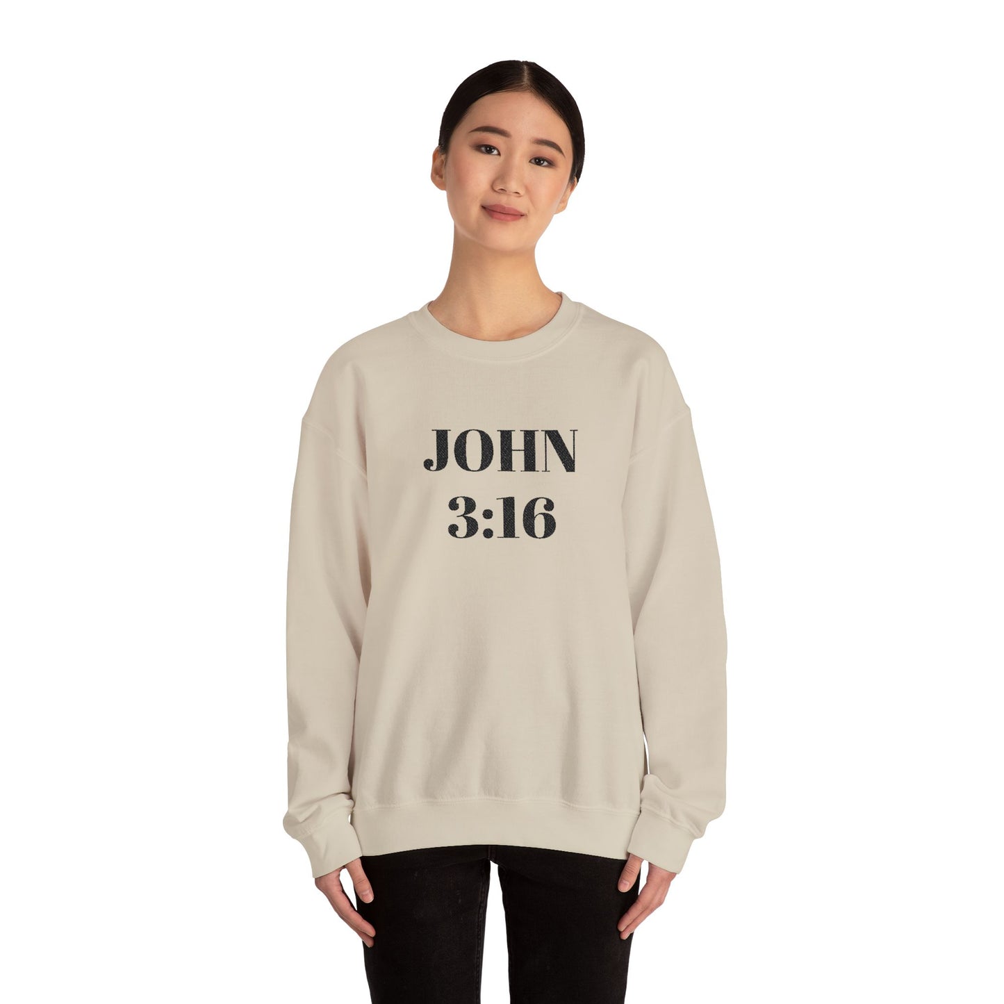 John 3:16 Crewneck Sweatshirt