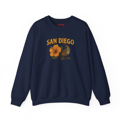RAVAGE San Diego City Vibe Unisex Crewneck Sweatshirt