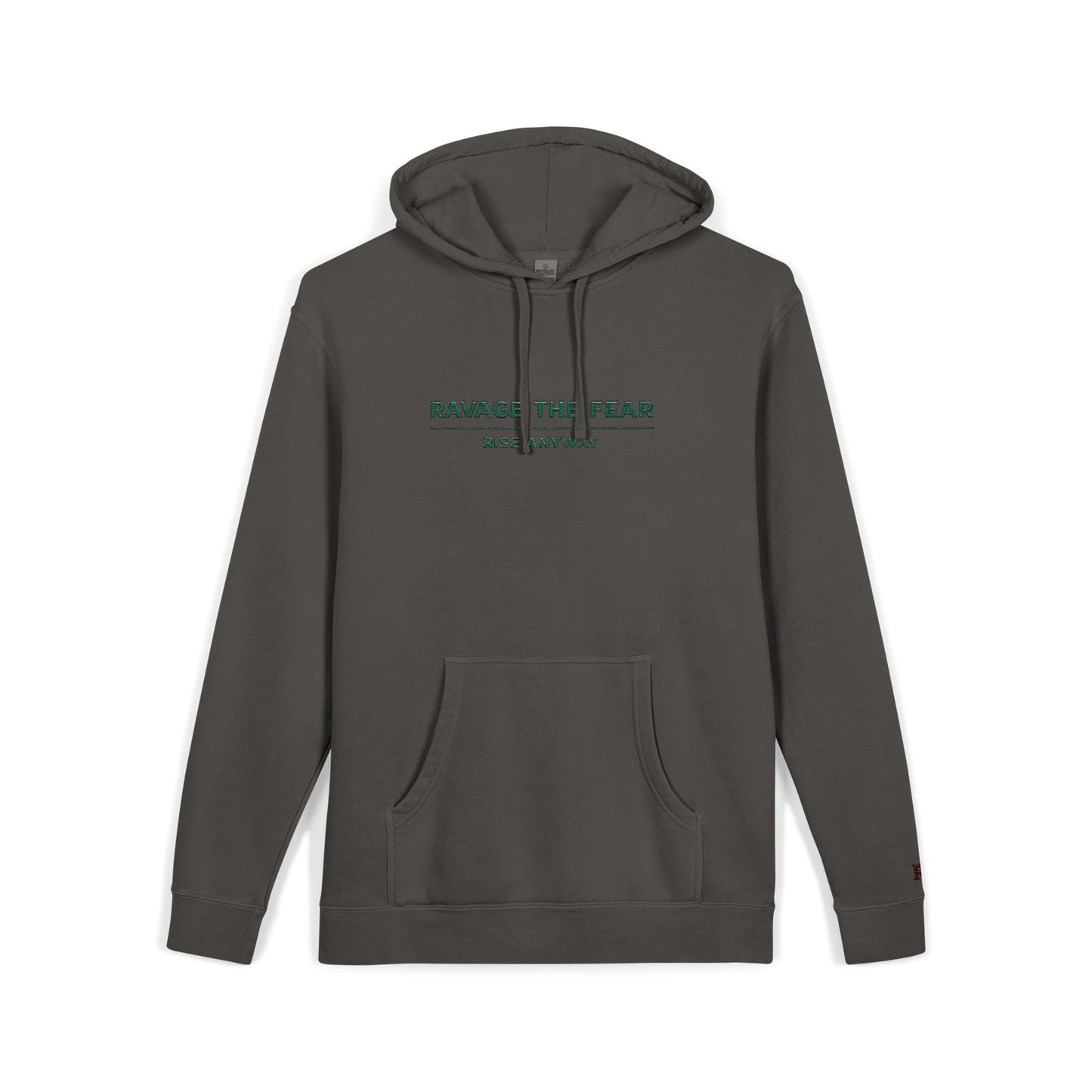 "Explore the Coast" Embroidered Pigment-Dyed Pullover
