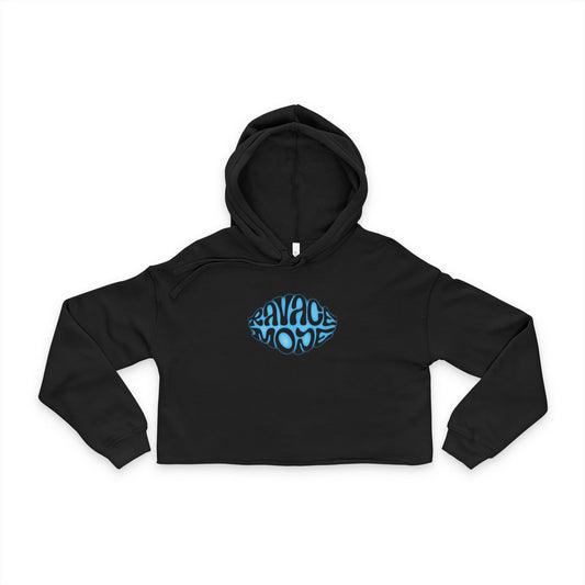 RAVAGE MODE Women's Cropped Hoodie, Trendy Crop Sweatshirt, Casual Streetwear, Gift for Her, Cool Summer Layer, Stylish Athleisure