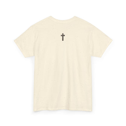 "Walk By Faith" Tee: Christian Bible Verse Unisex Heavy Cotton Shirt