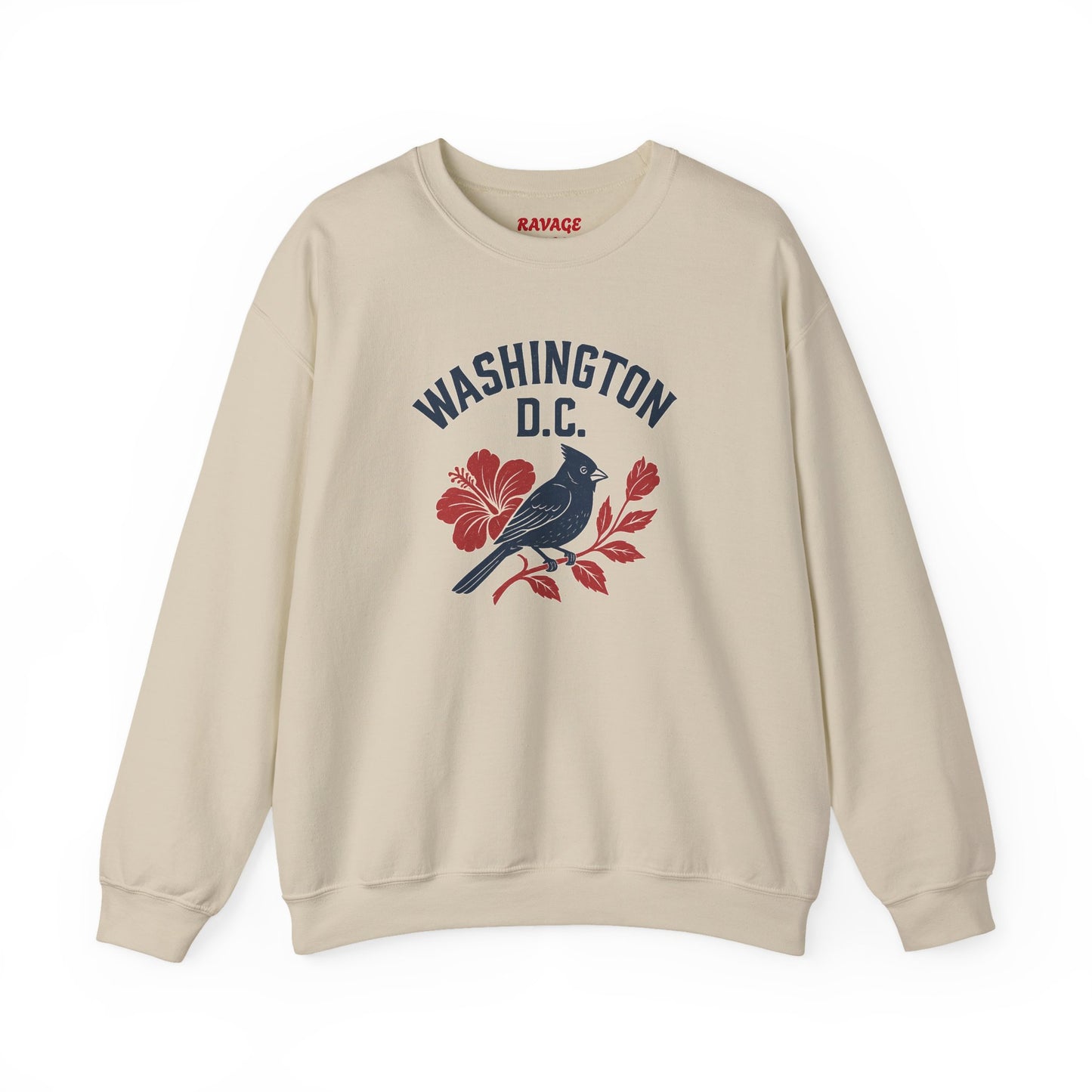 RAVAGE Washington, DC City Vibe Unisex Crewneck Sweatshirt