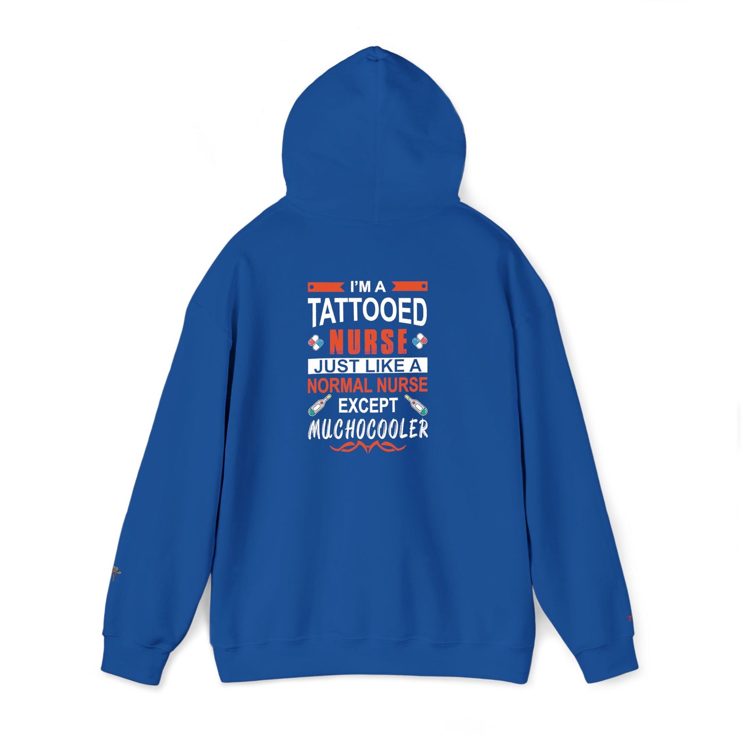 Tattooed Nurse Tee - Unisex Cotton Hoodie for Medical Professionals, Gifts for Nurses, Nurse Appreciation, Medical Humor Tee, Fun [...]