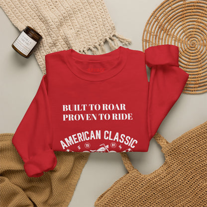 American Classic Cozy Unisex Sweatshirt for All Seasons, Casual Wear