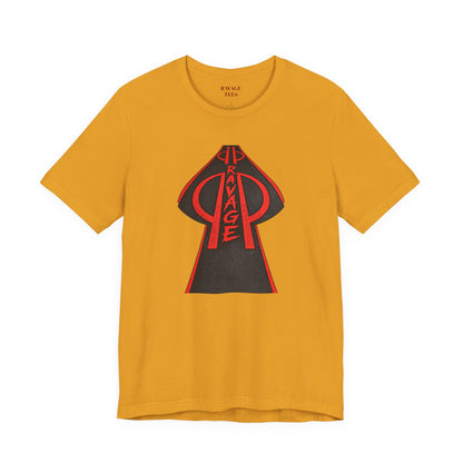 RAVAGE Black & Red Arrowhead Tee