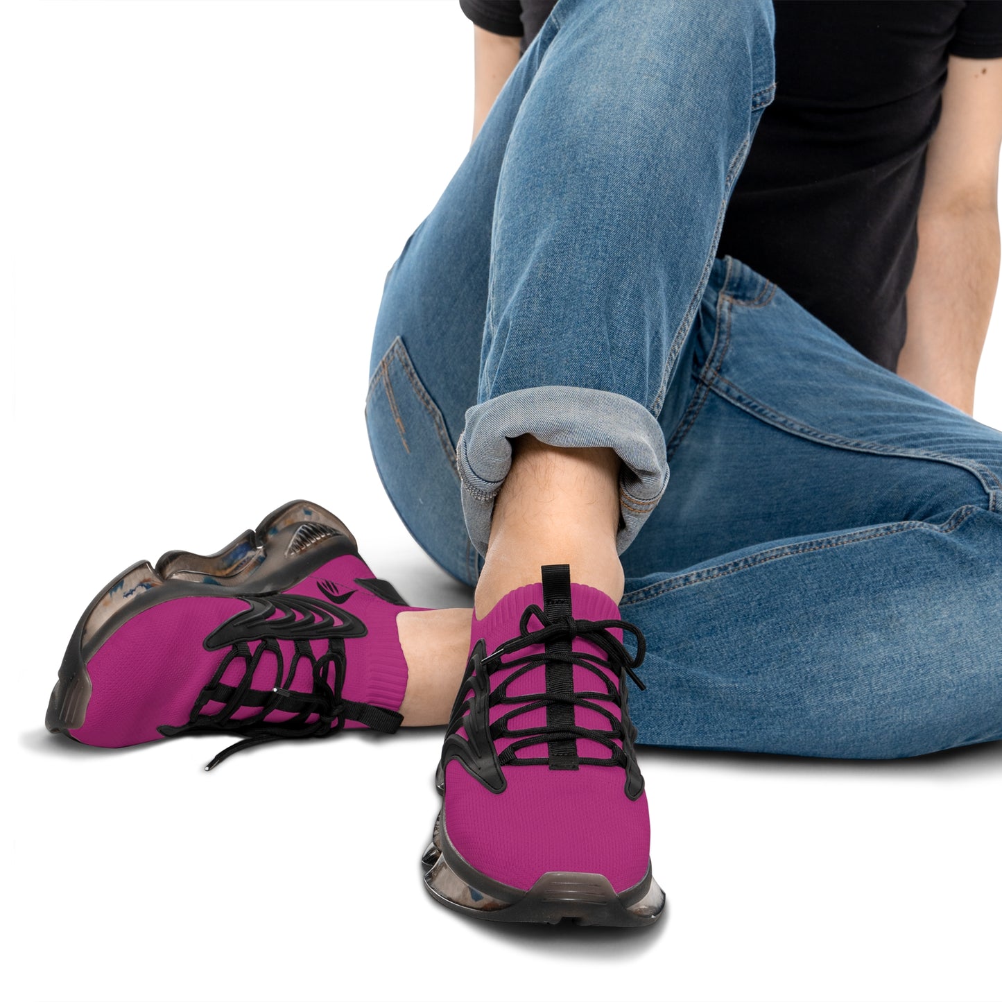 BERRY RAVAGE Men's Mesh Sneakers: Stylish Ultimate Comfort Athletic Shoes