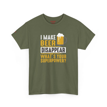 Unisex Beer Superpower Tee | Funny T-Shirt for Beer Lovers