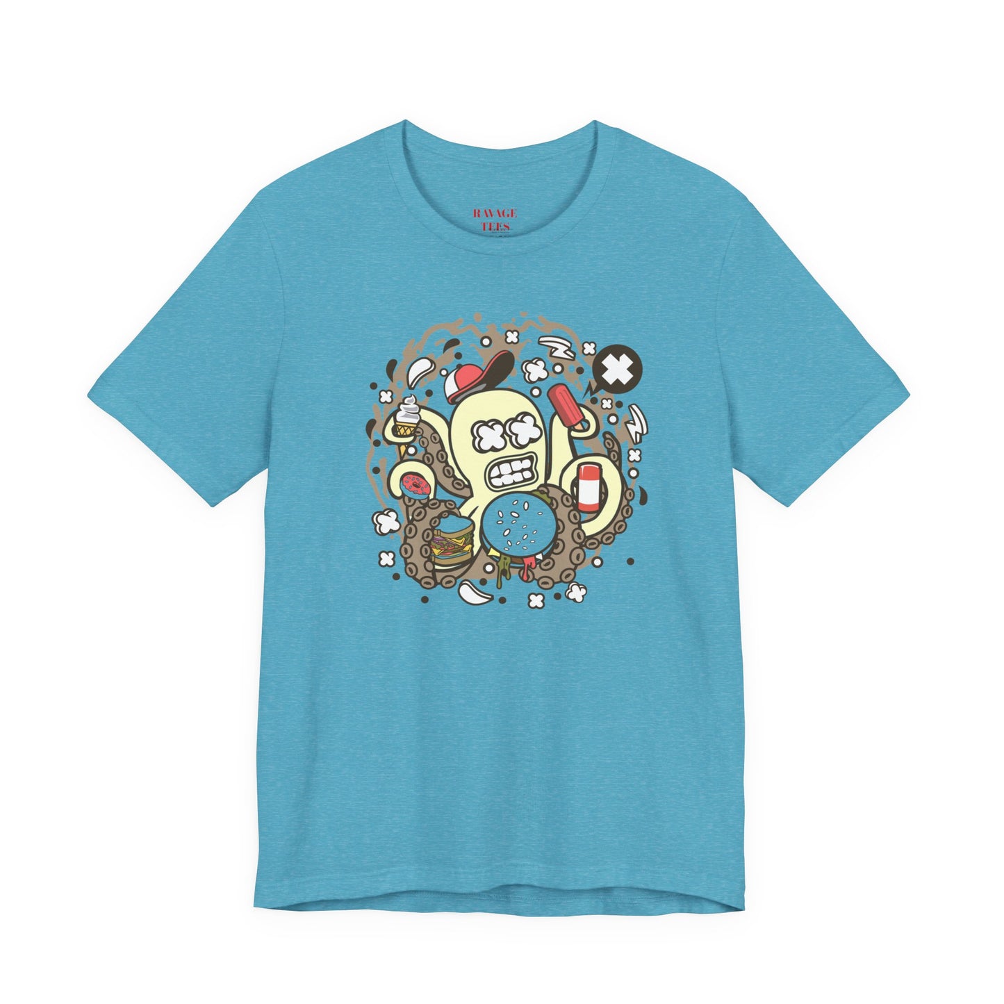 Junk Food Octopus Tee