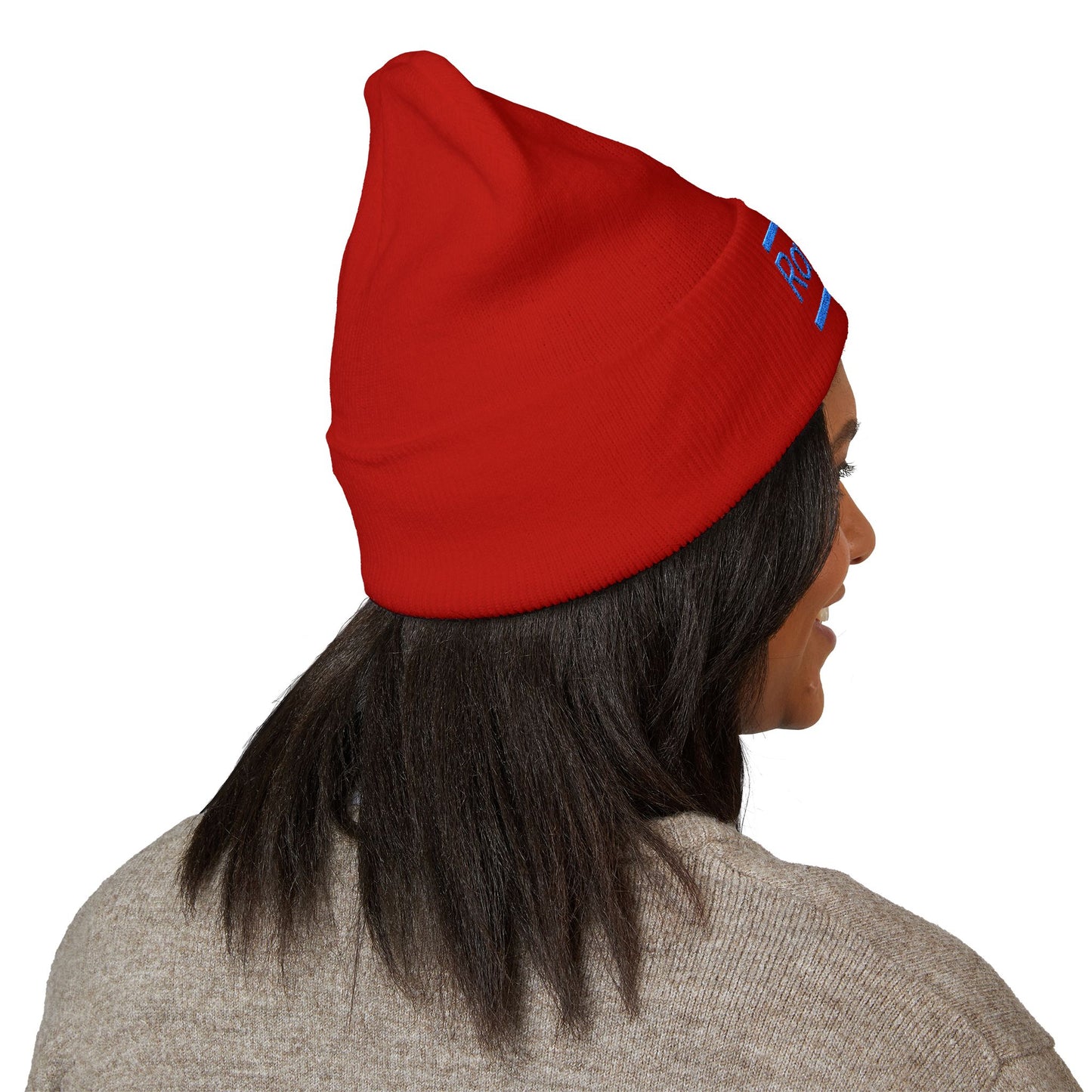 Ravage Embroidered Cuffed Beanie