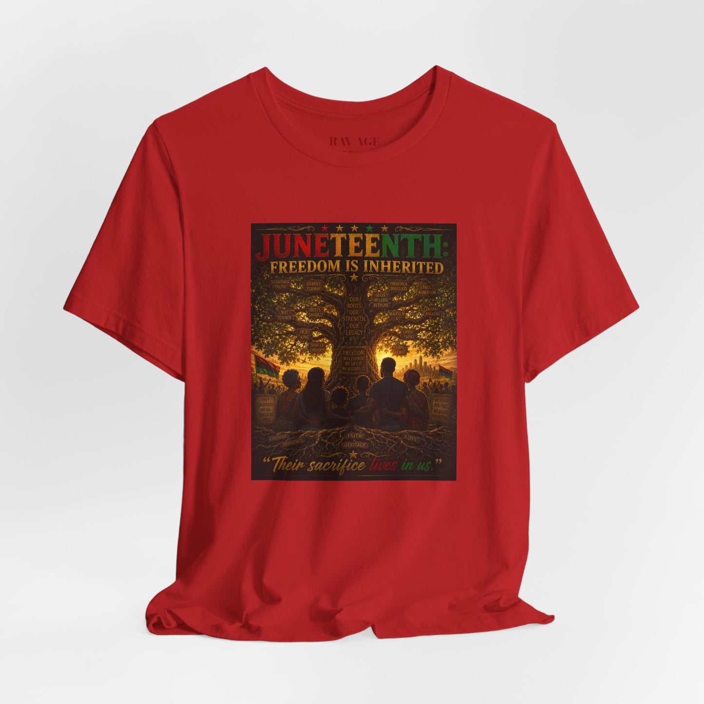 Juneteenth "Freedom Is Inherited" Tee