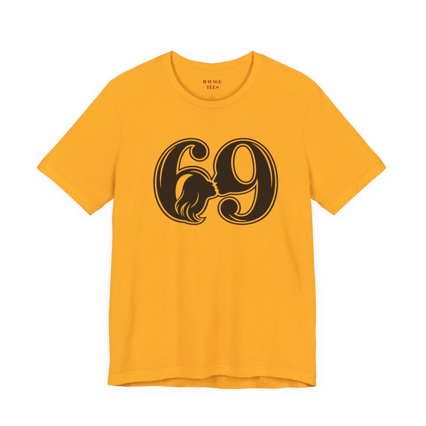69 Retro Swirl Number Tee
