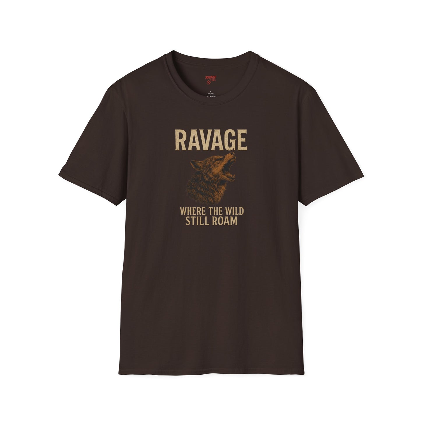 RAVAGE Where the Wild Still Roam Tee | Vintage Adventure Graphic T-Shirt, Unisex Outdoors Apparel, Camping & Nature Lovers Gift