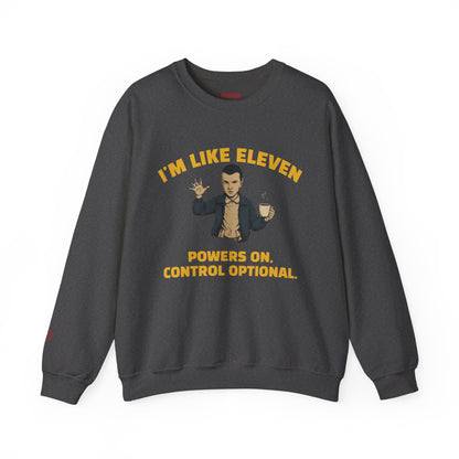 Funny 11th Birthday Crewneck Sweatshirt